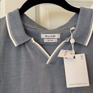 Parker & Otis Gray Polo Shirt for Men